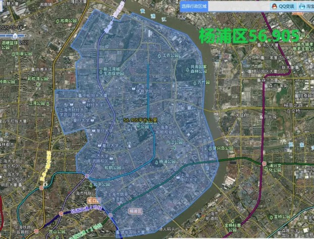 上海16个区面积排名最新，上海各区建城区面积及常住人口