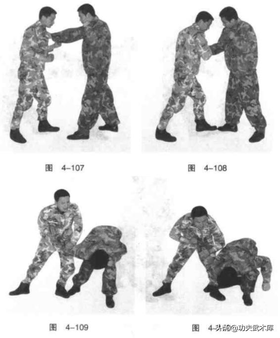 特种兵格斗教学（特种兵教授被动解脱擒拿1）(7)