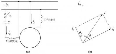 ​单相交流电机电容接线图（单相电机电容怎么接线）