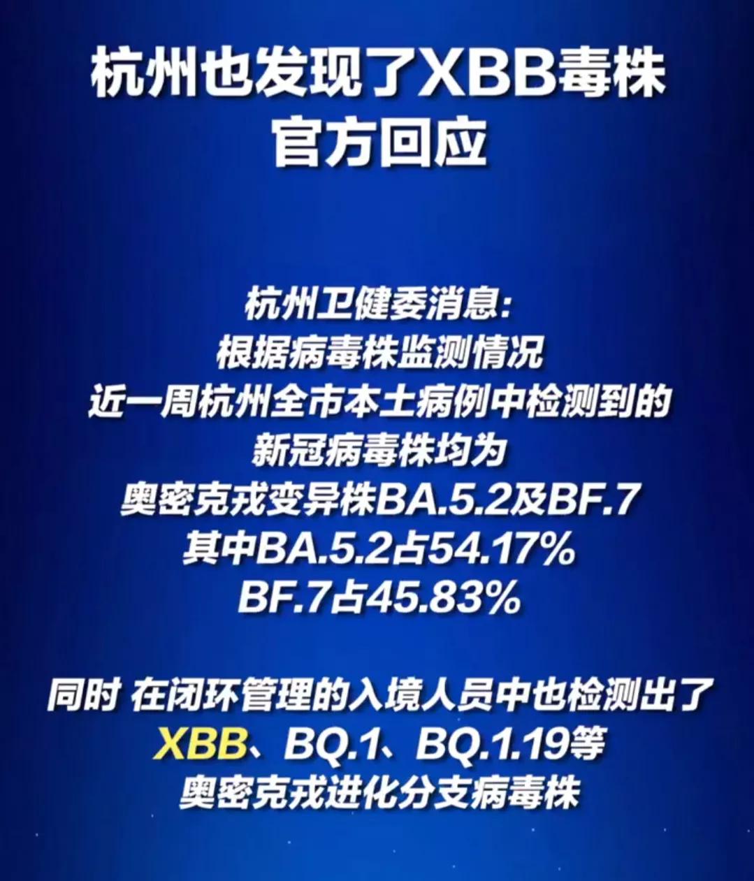 杭州也发现了XBB毒株，第二波感染高峰是否很快会来？