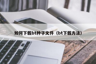 ​如何下载bt种子文件（bt下载方法）