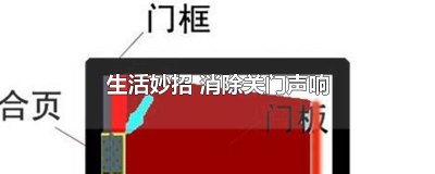 ​生活小妙招门声音响怎么办 怎么缓解关门声