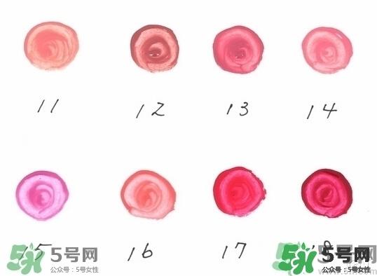 ysl口红试色大全集 圣罗兰口红试色板图片