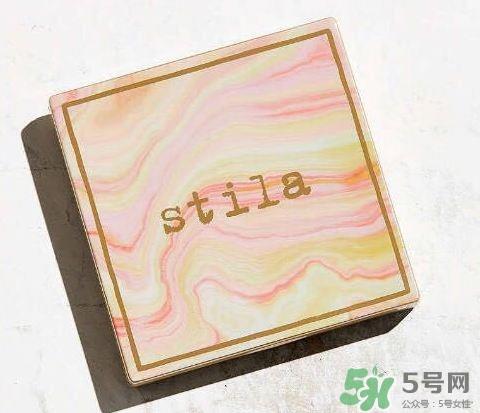 stila7色遮瑕盘试色 stila7色修容盘试色图