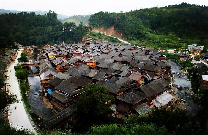 中国最古老的鼓楼，高25米300年历史，建造工艺部分已失传