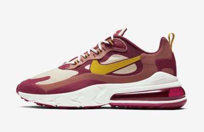 ​Nike Air Max 270 React 全新配色系列 ，喜欢酒红还是翡翠玉