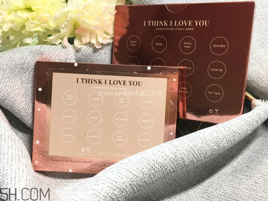 colourpop i think i love you色号试色_妆容教程