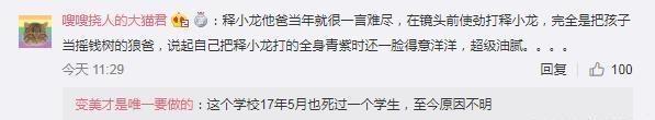 武校出事后释小龙父亲背景被扒，名下有9家公司，坐拥330亩地武校