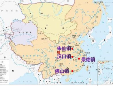 ​中国四大名镇是哪几个地方？现在的发展水平却早已不在一个档次