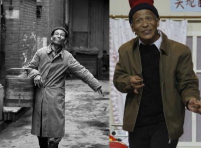 看了让人穿越的撞脸照:抗战民兵黄渤,上海商贩宋小宝